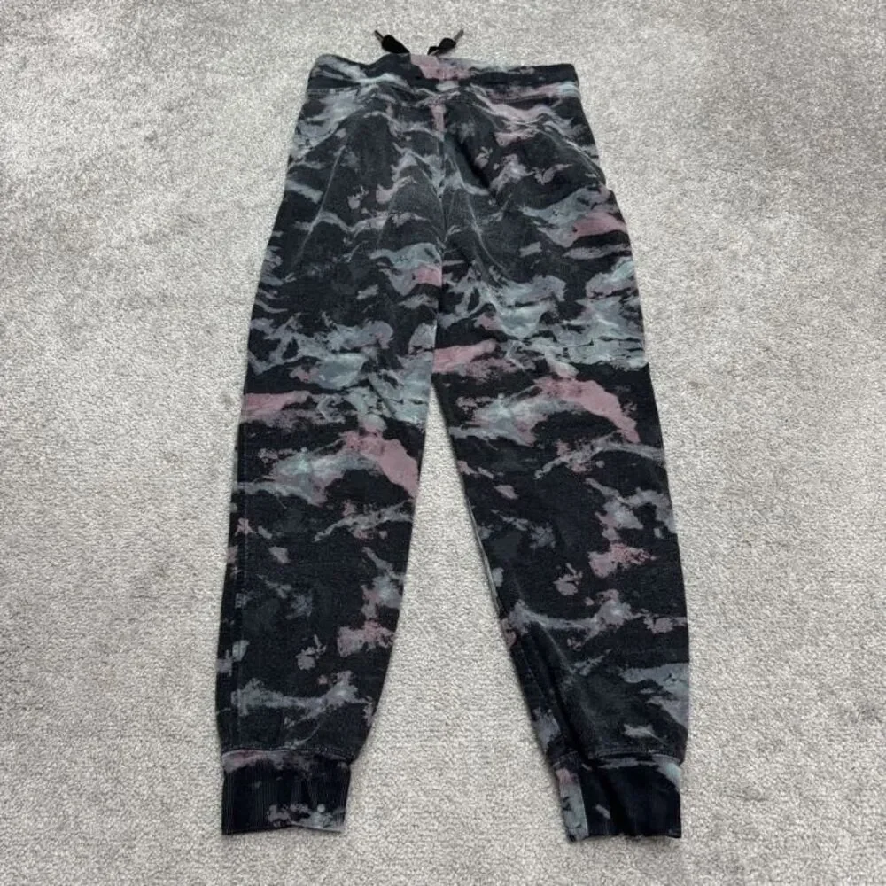 Athleta Balance Printed Jogger Sweatpants Womens XS Multicolor Active Tie Dye